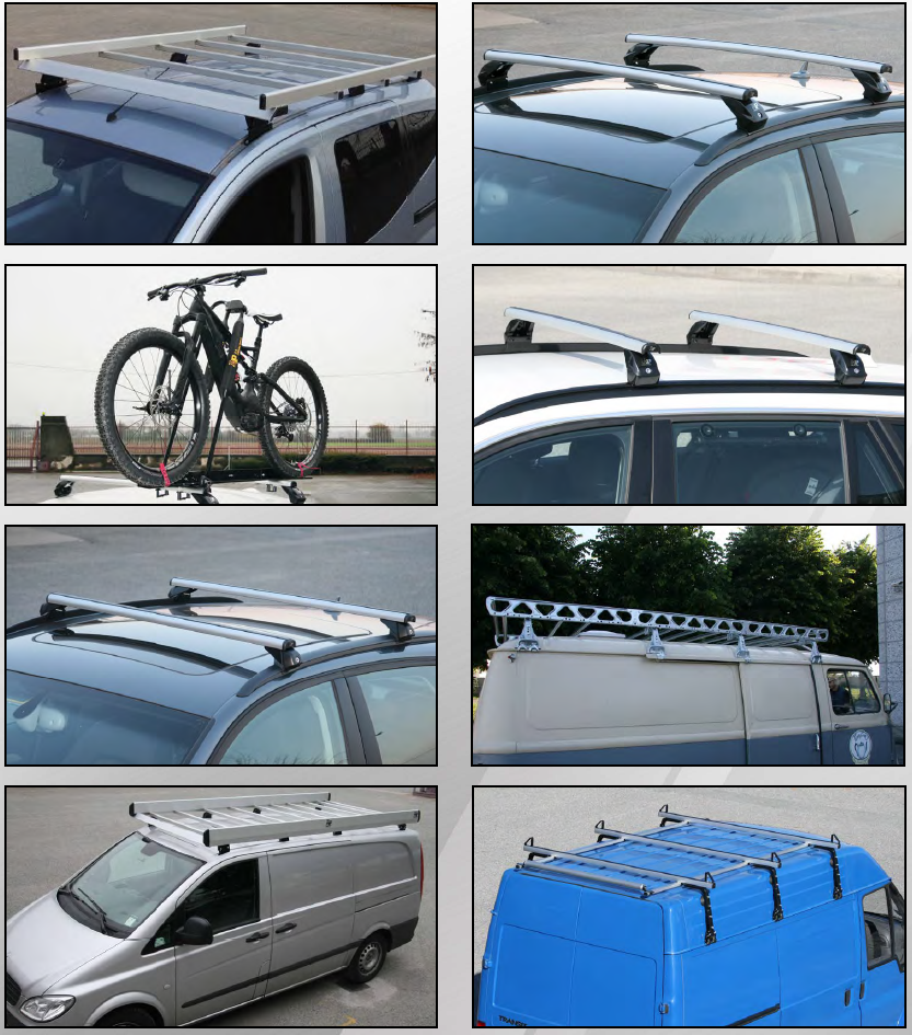 Dachträger Dachbox Fahrradhalter Dach Aluminium 