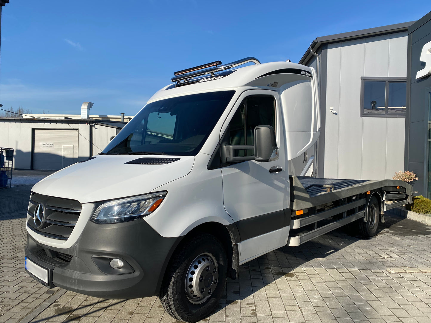 Abschleppauto Sprinter Kabine