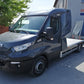 Iveco Daily Abschleppwagen Schlafkabine Seitenflaps