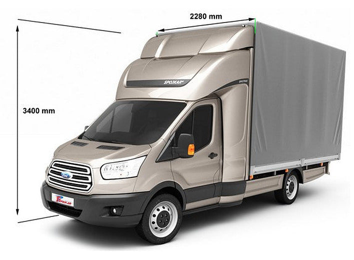 Schlafkabine Spojtrak Doppelkabine FORD Transit — Baminger