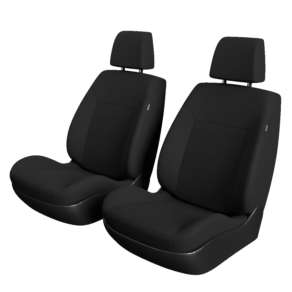 Sitzbezug Baumwolle Schwarz