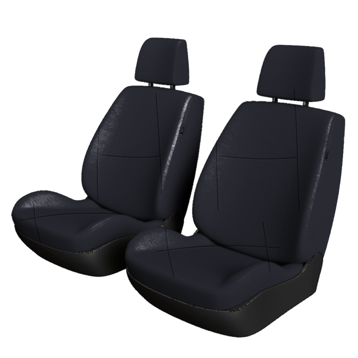 Sitzbezüge IVECO X-Way — Kunstleder Schwarz
