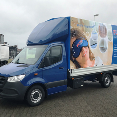 Dachspoiler Mercedes BM907 Sprinter Kraftstoffersparnis