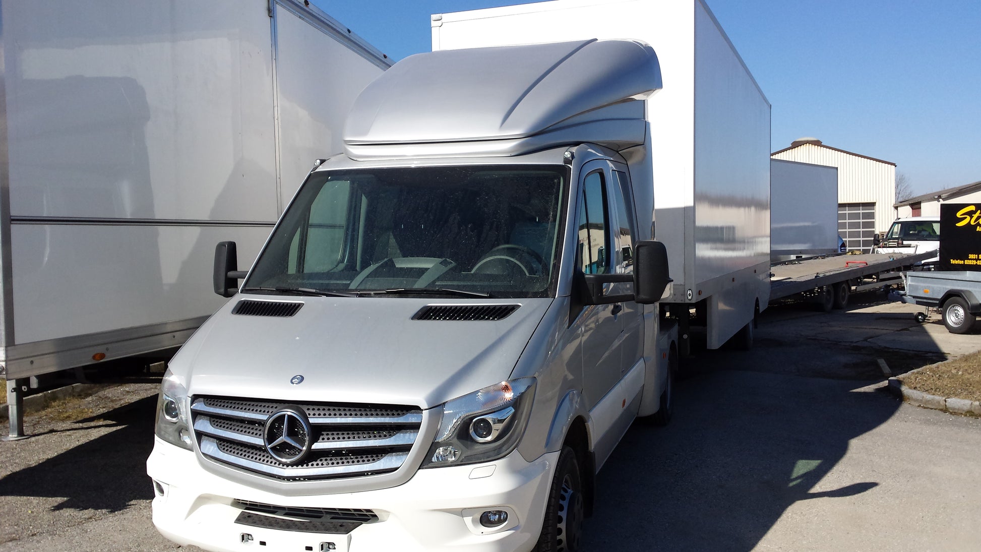 Aeropaket Mercedes Sprinter Doppelkabine BM907