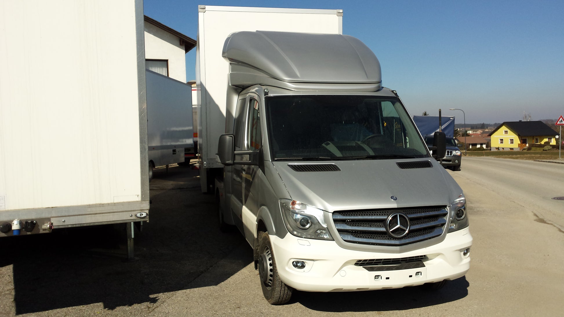 Aeropaket Mercedes Sprinter höhenverstellbar BM907