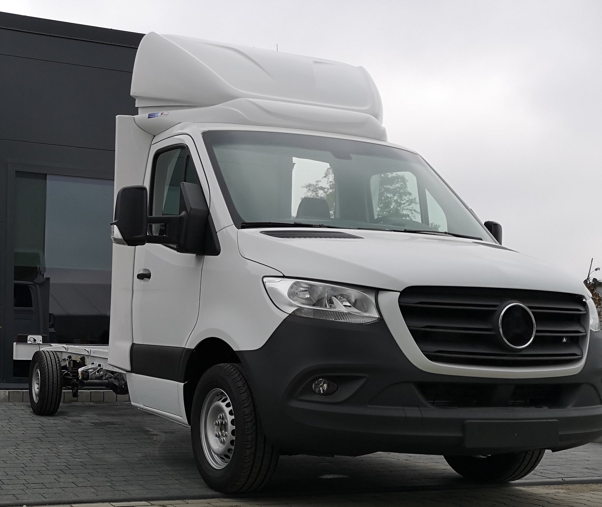 Dachspoiler MERCEDES Sprinter, VW Crafter mit Seitenflaps