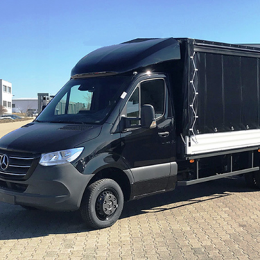 Dachspoiler Mercedes BM907 Sprinter Aerodynamik