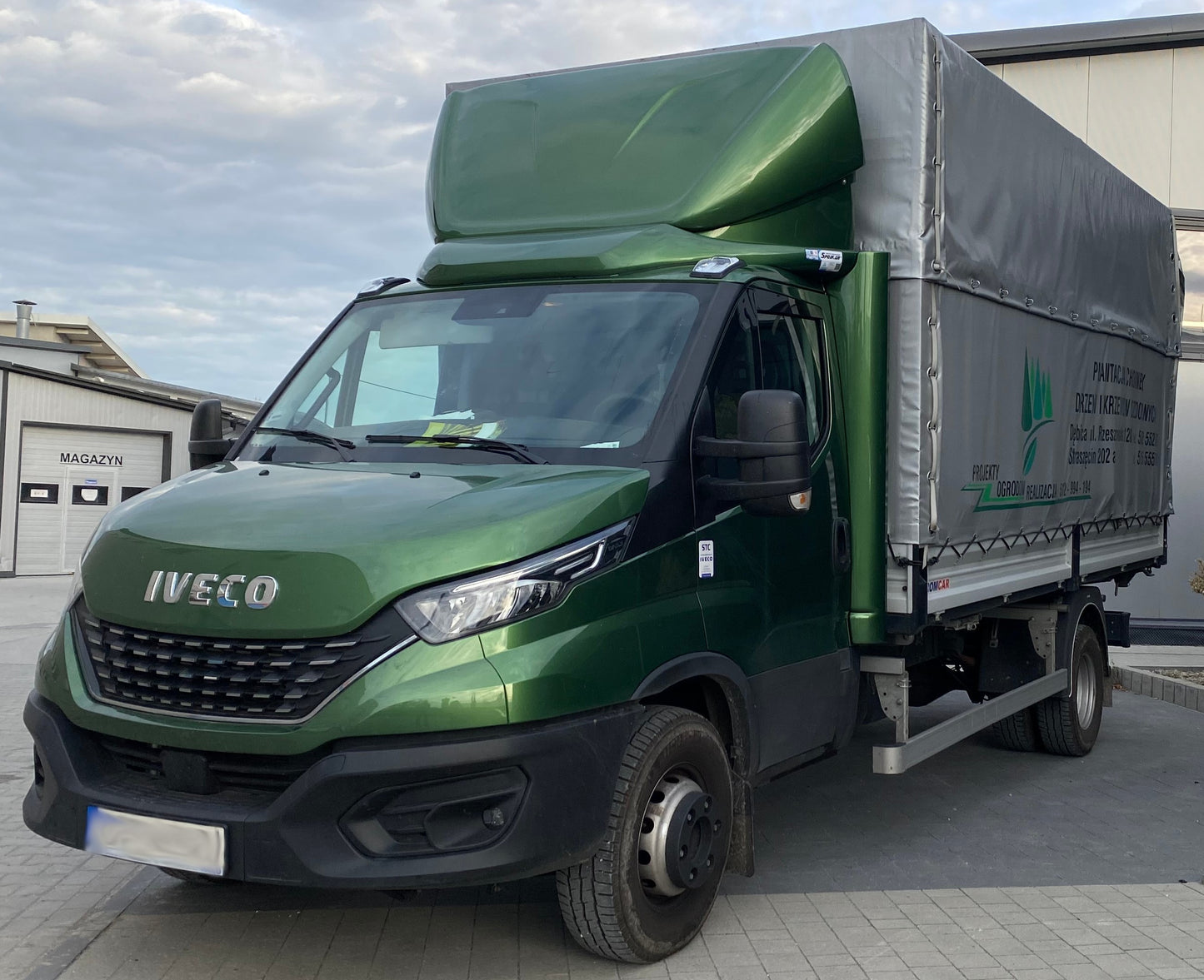 Dachspoiler IVECO Daily höhenverstellbar Kofferaufbau