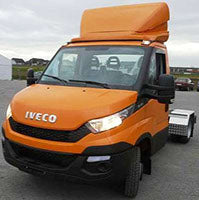 Dachspoiler IVECO Daily höhenverstellbar geklemmt / verschraubt