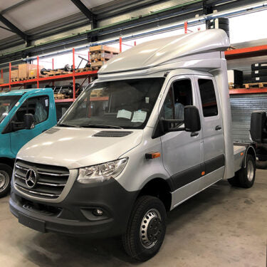 Dachspoiler und Seitenflaps Mercedes Sprinter BM907