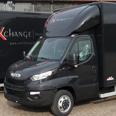 Dachspoiler IVECO Daily geklebt Kofferaufbau