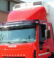 Dachspoiler IVECO Eurocargo Fahrzeugbau Kühlaufbau