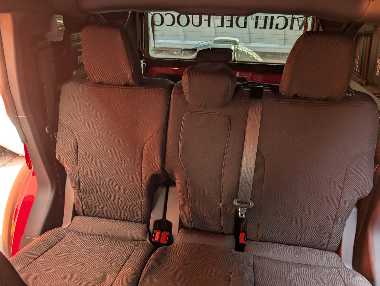 Stoffbezug Ford Bronco Rückbank, komplette Abdeckung