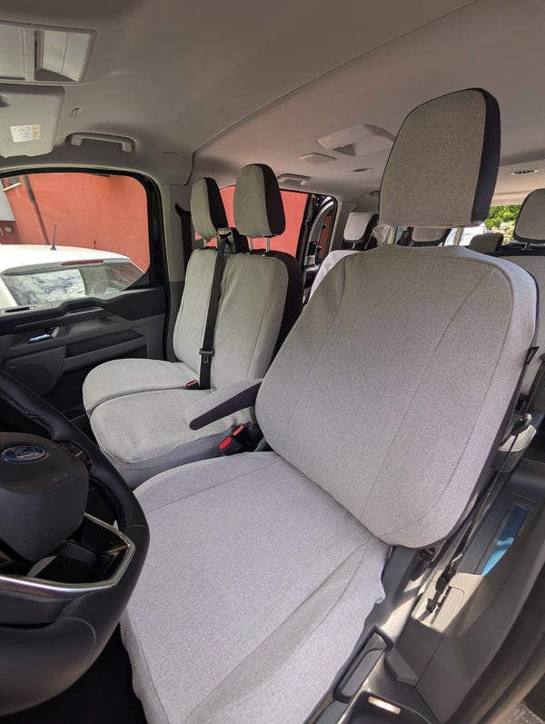 Stoffbezug Ford Tourneo Custom, hellgrau