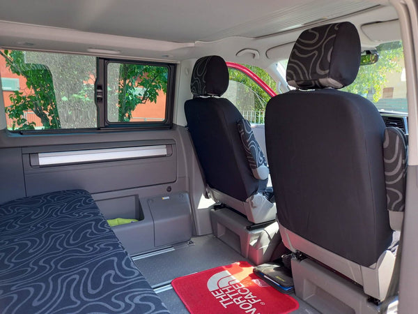 Stoffbezug VW T6 Beach, schwarz